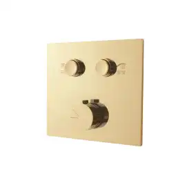 Смеситель для душа Vincea VSCV-421BG4 встраиваемый  двухфункциональный, брашированное золото