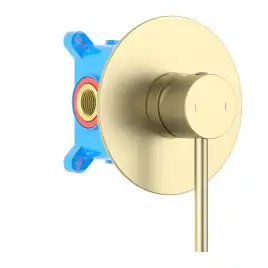 Смеситель для душа Aquatek Европа AQ1366BG, Золото матовое