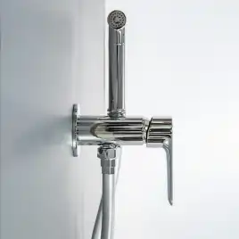 Гигиенический душ со смесителем AVS Basic 811-731-CR, хром