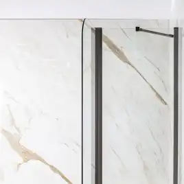 Шторка на ванну AVS Асти Дуо 100 см правая профиль оружейная сталь, прозрачное стекло, 803-0016-150-5545R-WS-T