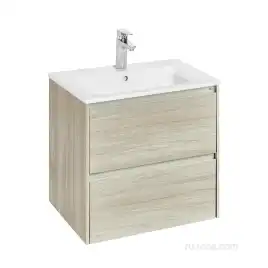 Тумбы под раковину Roca Ona 60 A857613512 подвесная, цвет, Дуб светлый