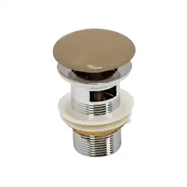 Рукомойник AVS Грейс 37x25 L, капучино матовый с донным клапаном