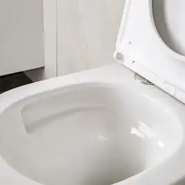 Унитаз подвесной AVS Атлант 801-0045-P-T2-GW безободковый, со смывом Торнадо, белый