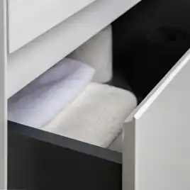 Тумба с раковиной AVS Гармония 50 SL белая, K821-07SL-500WG-217-500WG