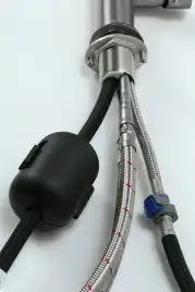 Смеситель для кухни AVS 811-191-GM оружейная сталь