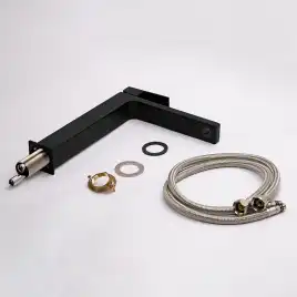 Смесители для раковины AVS Cube 811-201-MB высокий, черный матовый