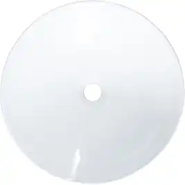 Раковина накладная Aquanet SMART-1 42х42х12,5 круглая, Белая глянцевая