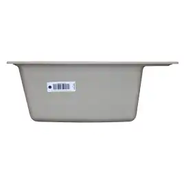 Кухонная мойка AZARIO Milas 480х420х197 кварцевая, прямоугольная, цвет Песочный: CS00097666