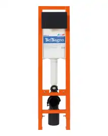 Кнопка смыва BelBagno MARMI BB012-MR-NERO.M, цвет-черный матовый Tocco Morbido