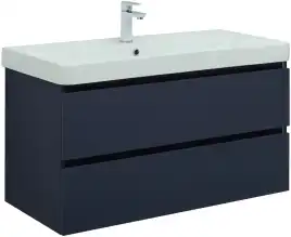 Тумба под раковину Aquanet Вега 2.0 100 маренго, подвесная, 337945