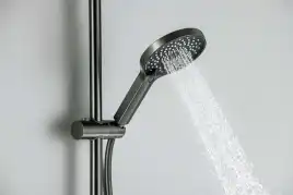 Душевой гарнитур Aquatek Лугано AQ2022BGM, Оружейная сталь