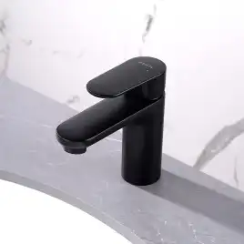 Смеситель для раковины Aquatek Ника AQ1810MB, Черный матовый