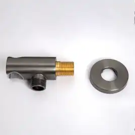 Встраиваемая душевая система AVS SLIMMER 811-121-GM, оружейная сталь