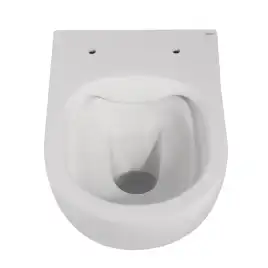 Подвесной унитаз ABBER Bequem AC1100MW белый матовый, безободковый, с сиденьем микролифт