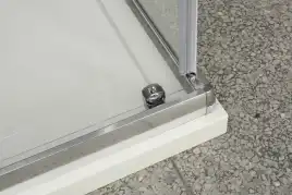 Душевой уголок BelBagno UNO-AH-1-100/90-C-Cr профиль Хром стекло Прозрачное