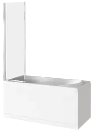 Шторка для ванны Good Door SCREEN FO-80-C-CH 80 см, ПД00121, профиль Хром, стекло Прозрачное