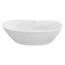 Ванна акриловая Azario EASTON NEW 180x82 EST18082 отдельностоящая, в комплекте с сифоном и металлической рамой, цвет белый (EST18082)