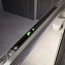 Душевой уголок  Veconi Premium Trento 140х90 PTC30-SP-14090-CH-01-C4, стекло Прозрачное профиль Хром