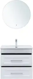 Тумба под раковину Aquanet Бостон new 70 белый сатин, 339599