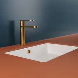 Смеситель для раковины AVS Beauty брашированное золото, 811-550-BG