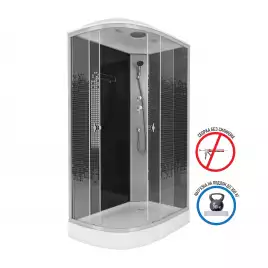 Душевая кабина Niagara Eco 120х80х215 NG-4512-14L низкий поддон, без гидромассажа