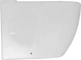 Чаша напольного унитаза Aquanet ZV-2-C1 с сиденьем микролифт, белый