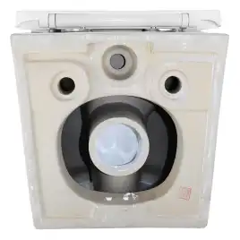 Унитаз подвесной Azario Gloria AZ-2003T подвесной, безободковый, со смывом 