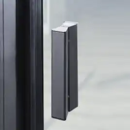 Душевой уголок WasserKRAFT Elbe 74P 90х90 74P03 профиль Черный стекло Прозрачное