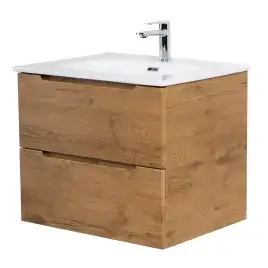 Тумба под раковину BelBagno ETNA-700-2C-SO-RN-P подвесная Rovere Nature