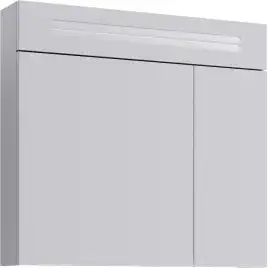Зеркальный шкаф Aqwella Neo 80 см, Neo.04.08, цвет Белый
