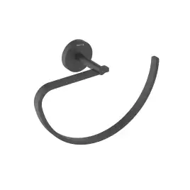 Держатель полотенец Aquatek Бетта AQ4621MB, Черный матовый