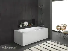 Акриловая ванна Kolpa-San QUAT Evelin 150x70 (1W28F) 900281, Белая