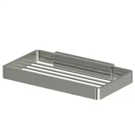 Мыльница Whitecross CUBO nickel brushed, CU2424NIB, Никель брашированный