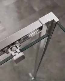 Душевой уголок CEZARES MOLVENO-AH-11-120/90-C-Cr-IV стекло Прозрачное, профиль Хром