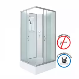 Душевая кабина Niagara Classic 100х80х200 NG-33084-14QBK средний поддон, без гидромассажа, 330844QBK