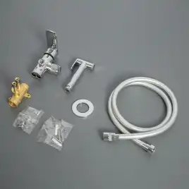 Гигиенический душ со смесителем AVS Basic 811-731-CR, хром