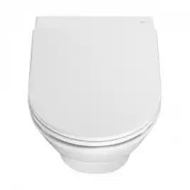 Подвесной унитаз Roca The Gap Round 540 мм, Rimless 3460NL000, белый