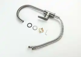 Смеситель для кухни Aquatek Бетта AQ1182BGM, Оружейная сталь