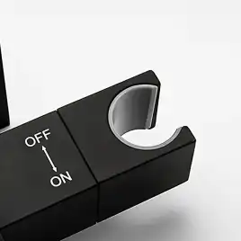 Гигиенический душ со смесителем Gappo G7207-60 встраиваемый, Черный матовый