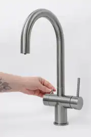 Смеситель для кухни AVS PureRiver 827-161-BS брашированная сталь