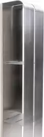 Полка Aquanet Магнум 15x100 сталь браш, вертикальная, 334114