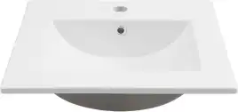 Раковина Aquanet Flow 50, белая, 347428