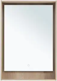 Зеркало Aquanet Милан 60 дуб светлый, 336403