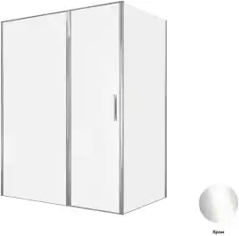 Душевой уголок Allen Brau Priority 160x100 3.31037.00 + 3.31046.00 хром