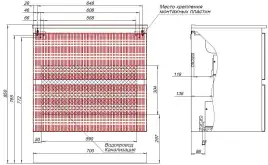 Тумба под раковину Aquanet Джейн (Flat) 70 мисти грин, подвесная, 335433