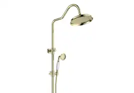 Душевая система Aquatek КЛАССИК AQ2543PG с термостатом, Золото глянцевое