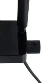 Смеситель для душа Allen Brau Fantasy 5.11002-31, термостатический, цвет Черный матовый