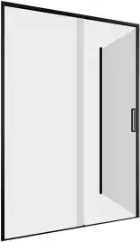 Душевой уголок Aquanet Pleasure Evo 130x80 AE65-130x80-BT профиль черный, прозрачное стекло
