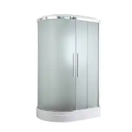 Душевая кабина AvaCan EM2812RLED 120x80 см, низкий поддон, с крышей, правая