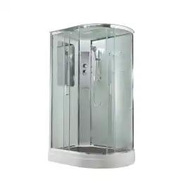 Душевая кабина AvaCan A2812L 120x80 см, низкий поддон, с крышей, левая